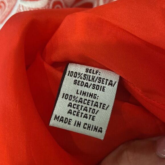 Tibi Floral Embroidery Overlay Strapless Silk Mini Dress size 0 - Picture 10 of 10